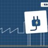 電験三種を表す絵を、分野の色と模様の上に置いたイラスト